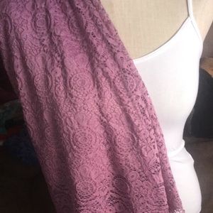 Brand New Lularoe Lola Mauve Skirt